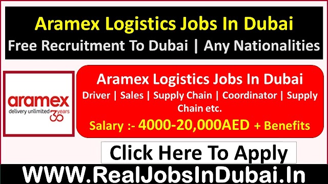 Aramex Hiring Staff In Dubai UAE 2022