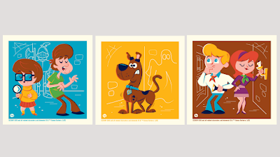Scooby-Doo Where Are You! Screen Prints by Dave Perillo x Plush Art Club