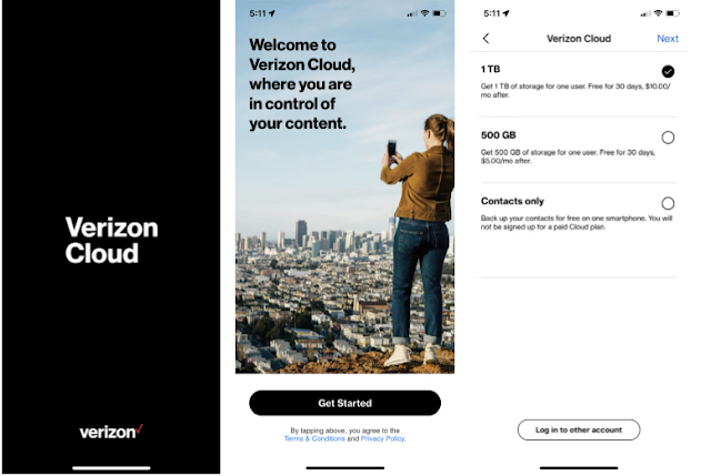 verizon cloud icloud alternatives