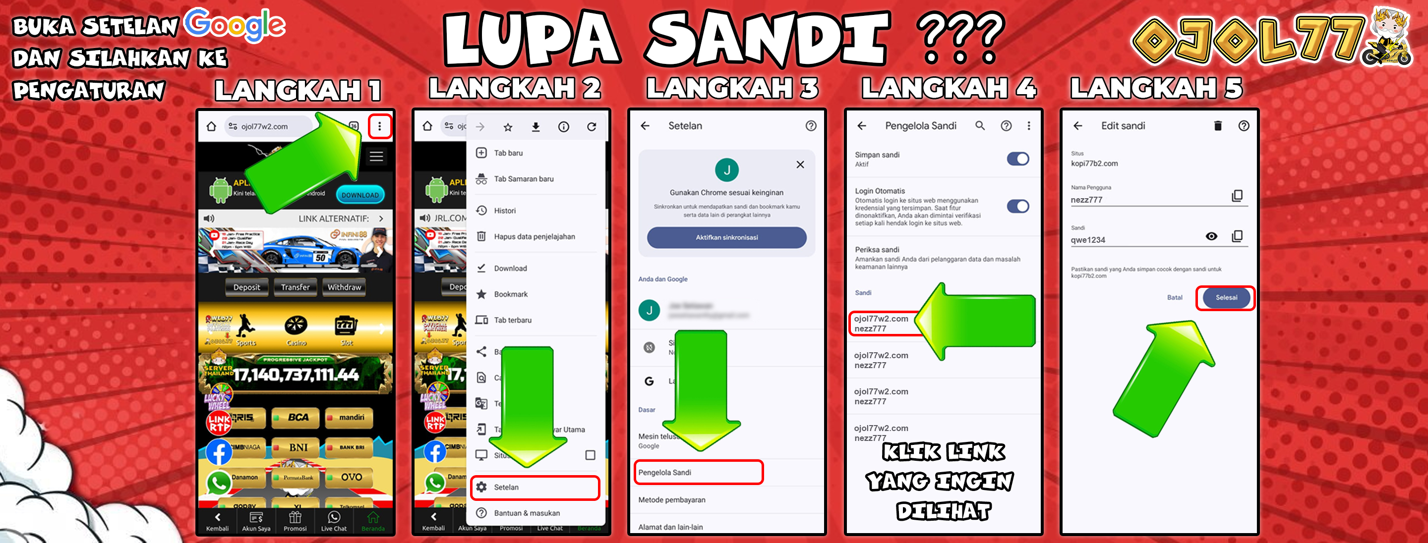 LUPA SANDI