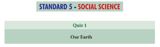 5th Social Science Basic Quiz Answer key