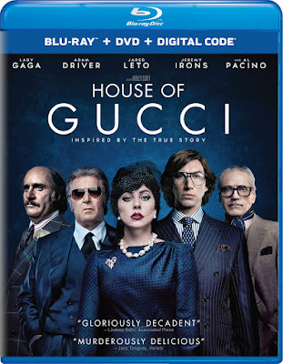 House of Gucci 2021 DVD Blu-ray Lady Gaga Adam Driver