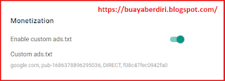 Cara Memasang dan Membuat File Ads.txt di Blogspot/Blogger