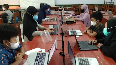 SD Muhammadiyah 3 Bandung Siap Hadapi Asesmen Nasional Berbasis Komputer