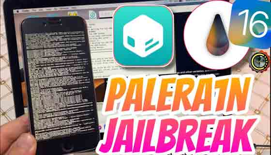 اسهل شرح لعمل جلبريك palera1n علي جميع اصدارات iOS 16 بشكل مفصل وبدون اخطاء Mac أو Linux او windows