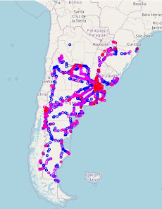 Lugares donde hice avistajes de aves