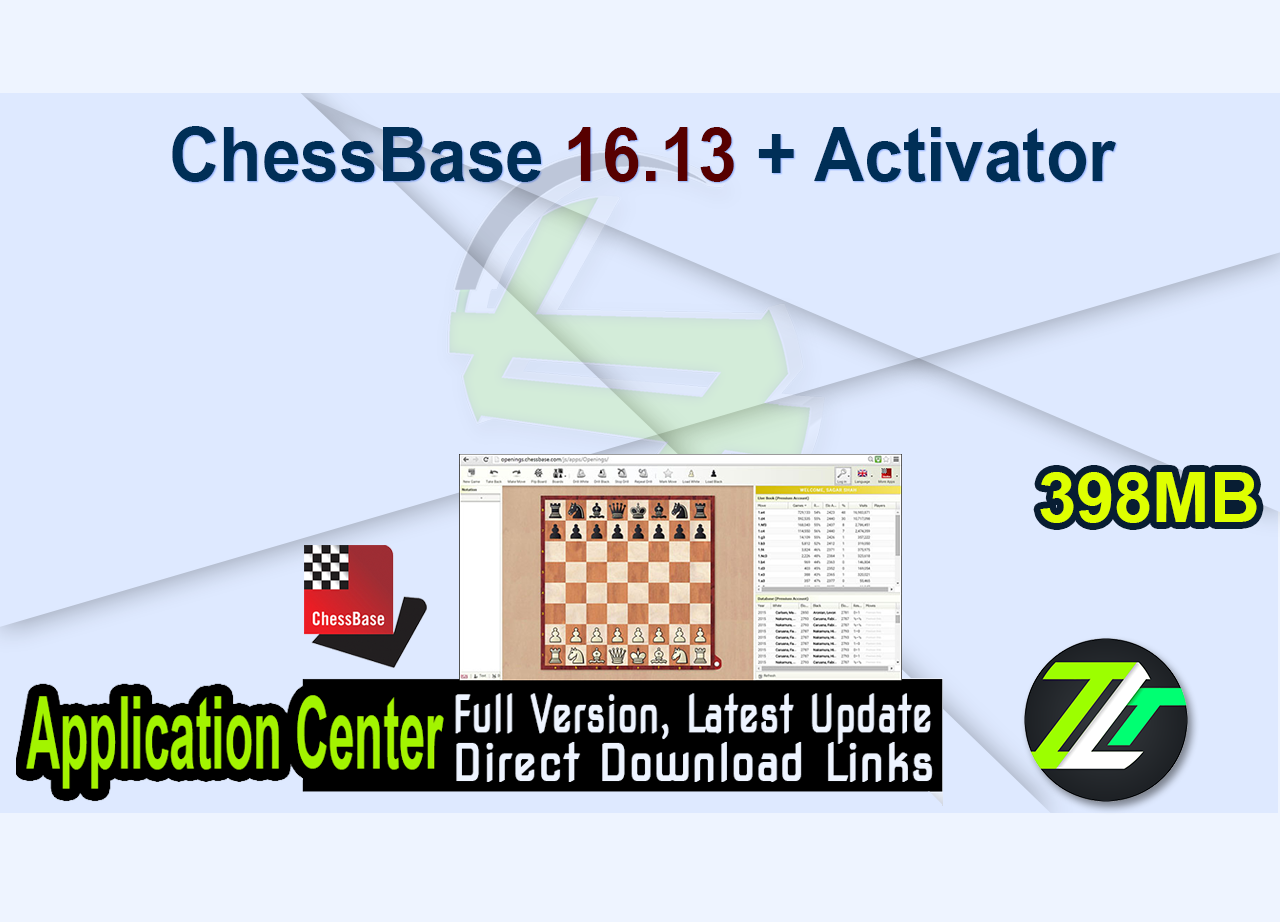 ChessBase 16.13 + Activator