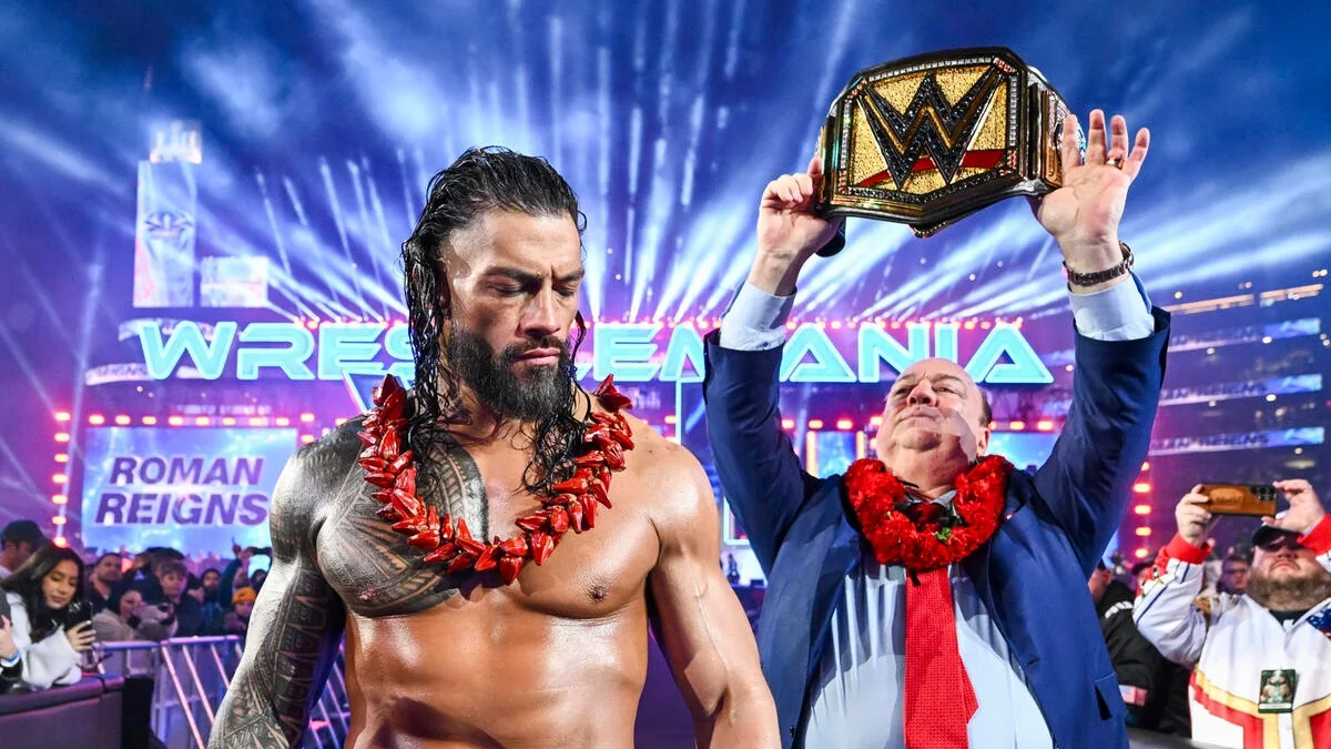 Undisputed WWE Universal Champion Roman Reigns at WrestleMania 40
