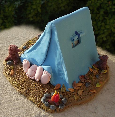 campsite cake