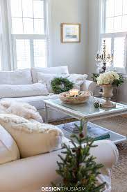 Holiday living room decor