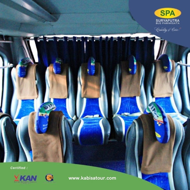 Sewa Bus surya putra spa trans executive 49 seats