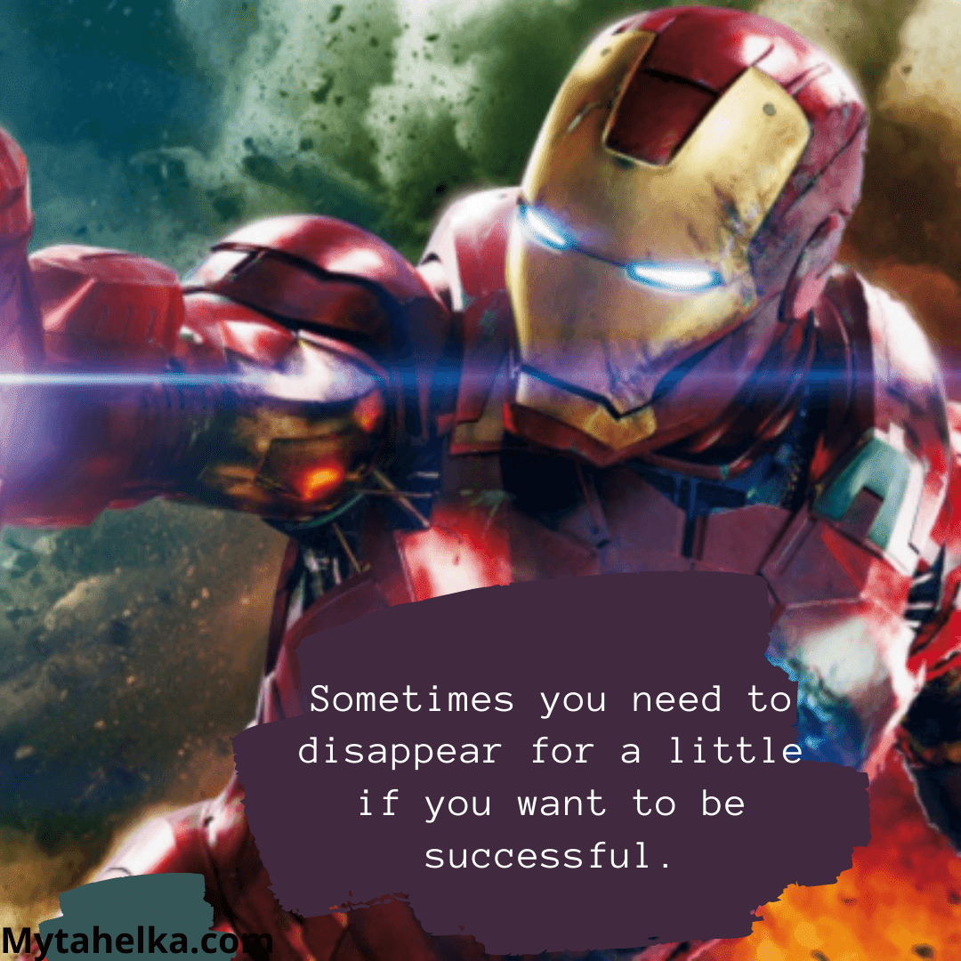 FilmyWap Iron man Quotes
