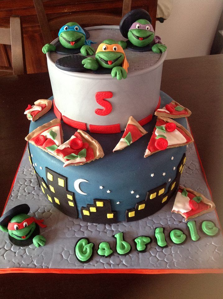 tmnt birthday cakes ideas