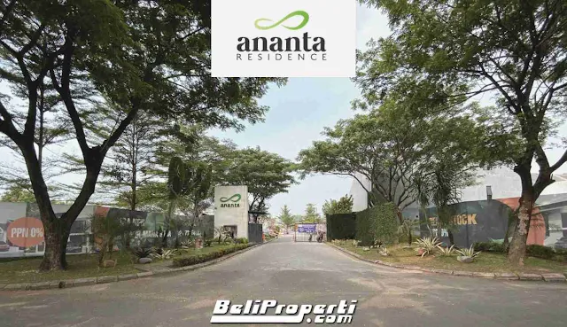 jual rumah cluster ananta residence