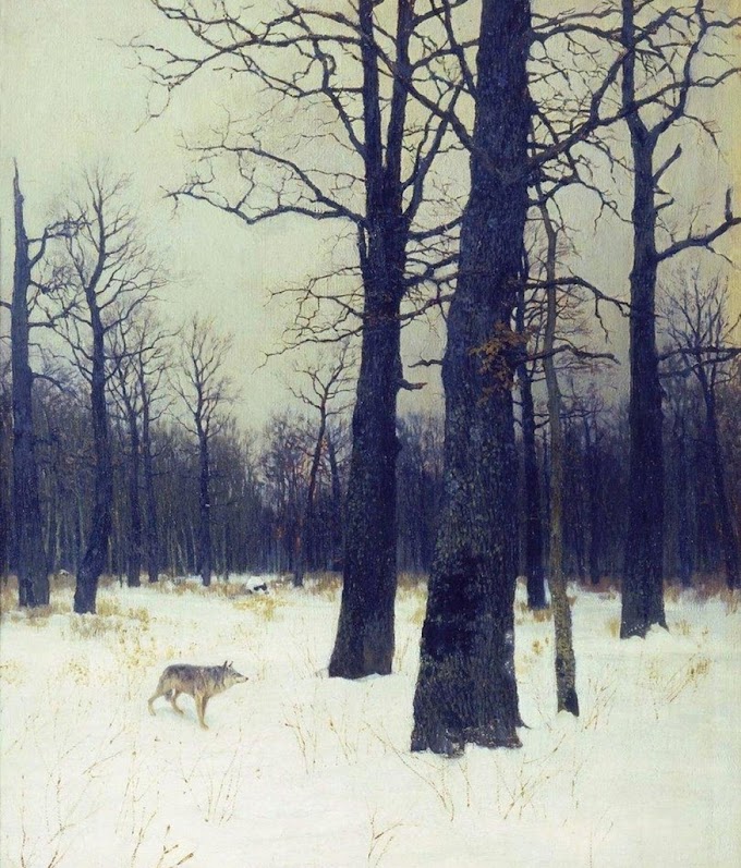 Исаак Левитан - «Зимой в лесу»