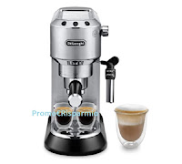 Concorso #IdealoSondaggio : vinci gratis macchina per caffè espresso De'Longhi Dedica Style EC 685
