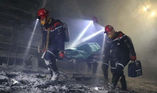 Пожар на шахте в Кузбассе унёс жизни 11 горняков, более 50 пострадали