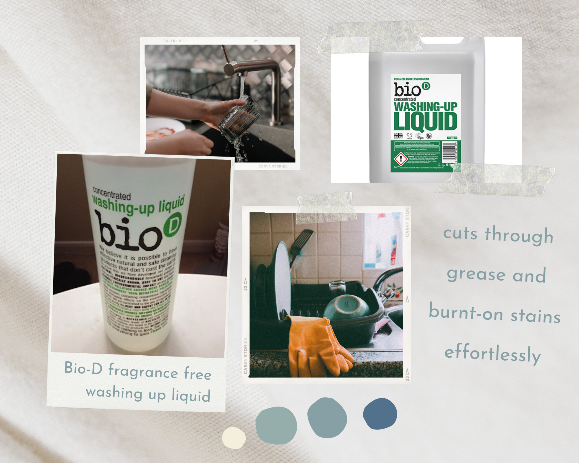 Bio-D fragrance free washing up liquid