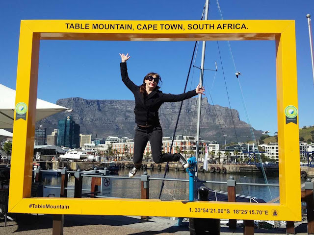 Table Mountain photo frame - V&A Waterfront