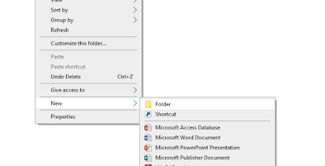Cara Membuat Folder File di Windows 10