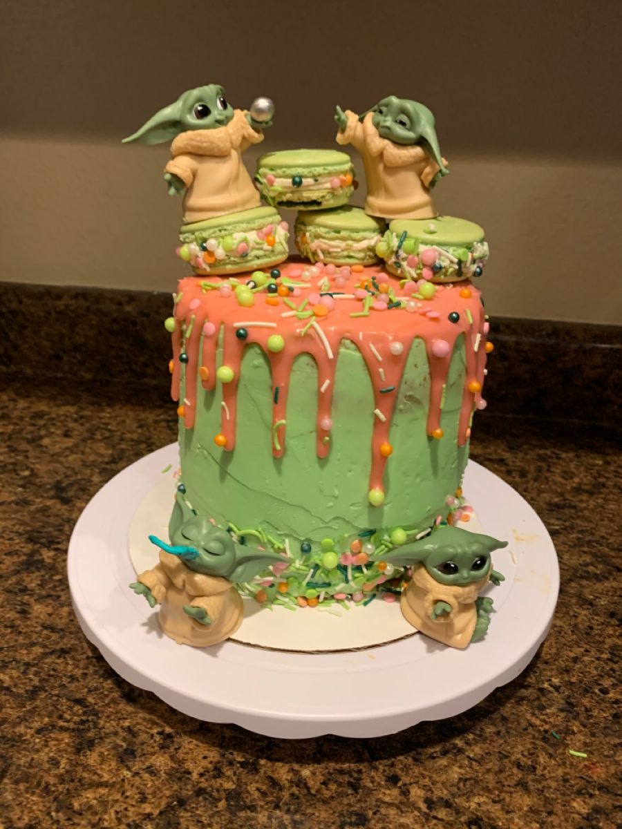 yoda cake