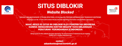situs diblokir kominfo