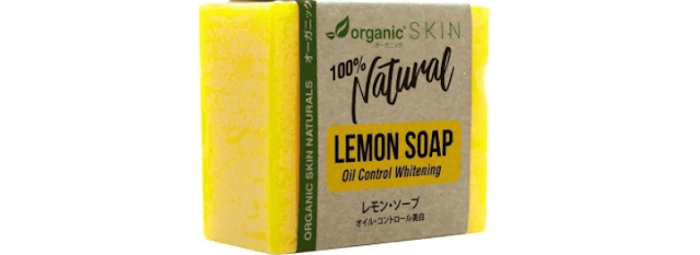 Organic Skin Whitening Lemon Soap