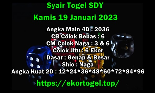 Prediksi Sydney Hari Kamis 19 Januari 2023