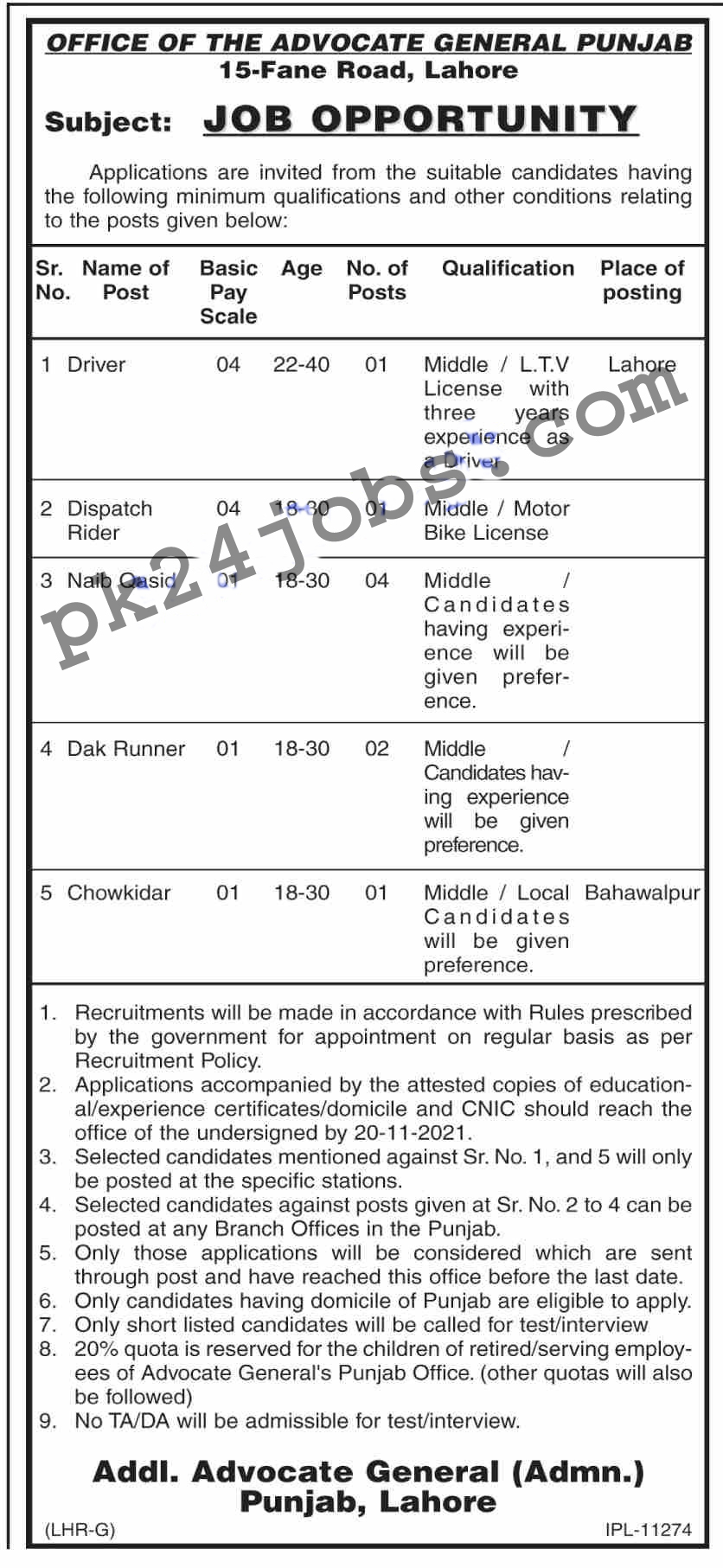 Law Jobs 2022 – Government Jobs 2022