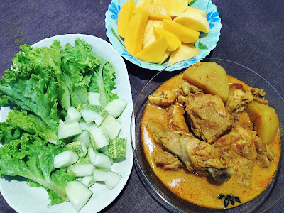 Lauk Kari Ayam Special Untuk Hidangn Tengahari