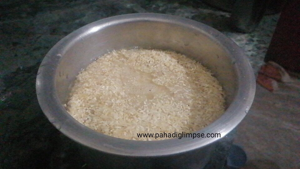 garhwali arse dish recipe in hindi