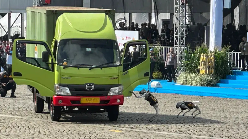 Hari Bhayangkara ke-79, Polri Kenalkan Robot K9 Anti Bahan Peledak Radioaktif
