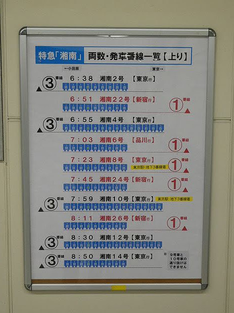 特急湘南　品川行き　E257系(2022.3廃止)