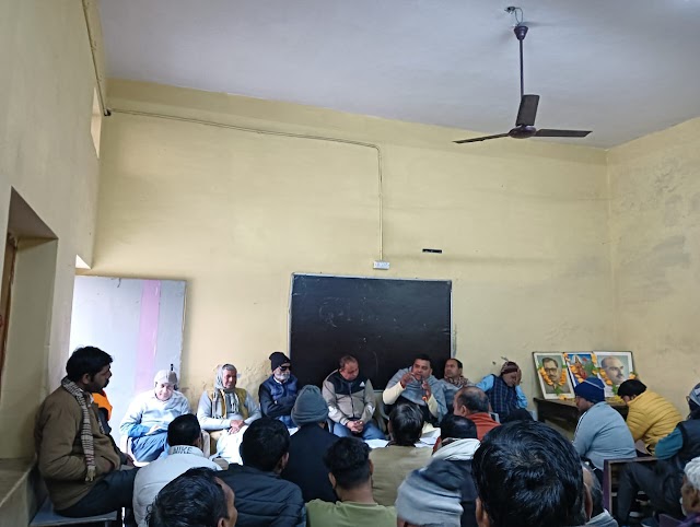 भारतीय जनता पार्टी मंडल दनकौर की बैठक विवेकानंद विद्यापीठ स्कूल में संपन्न हुई।