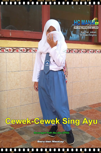 Gambar Soloan Terbaik di Indonesia - Gambar SMA Soloan Spektakuler Cover Putih Abu-Abu K2 (SPSA) - 23 A DG