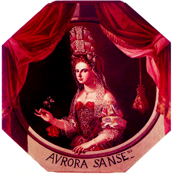 Aurora Sanseverino, by Francesco Solimena
