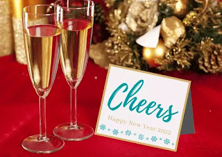 Toast Glasses Or Champagne Flutes - New Year Party Decorations At Home