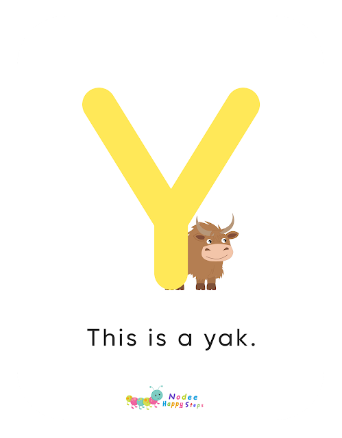 Letter Y story for Kids - The Yak
