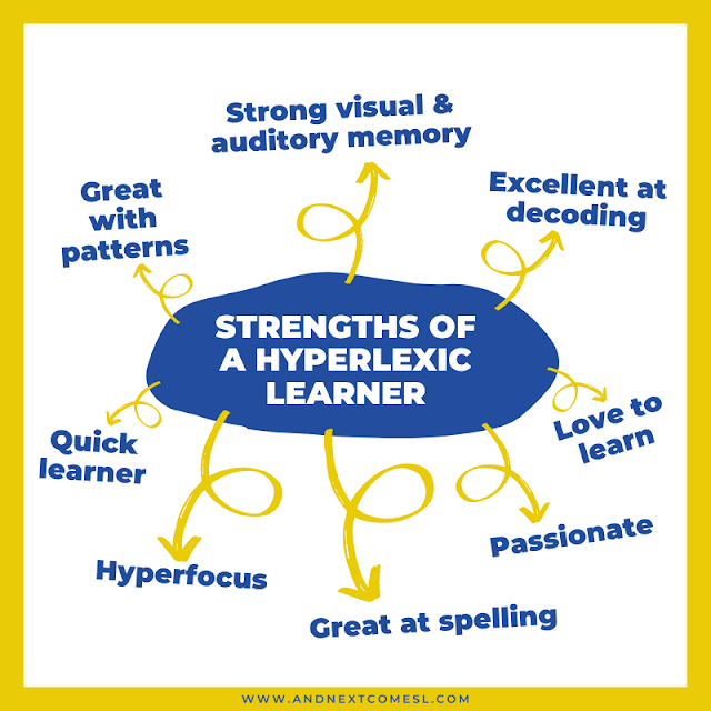 Strengths of a hyperlexic learner