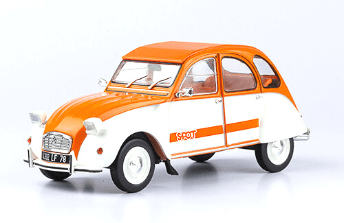 collection citroën 1/24a citroen 2cv spot