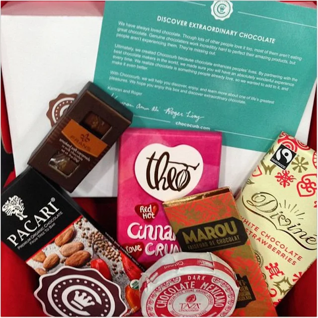 Monthly Organic Chocolate Subscription Box