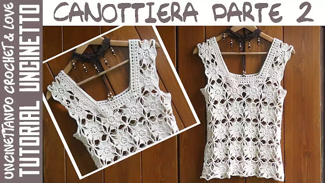 PASO A PASO GRATIS de Blusa con Motivos a Crochet