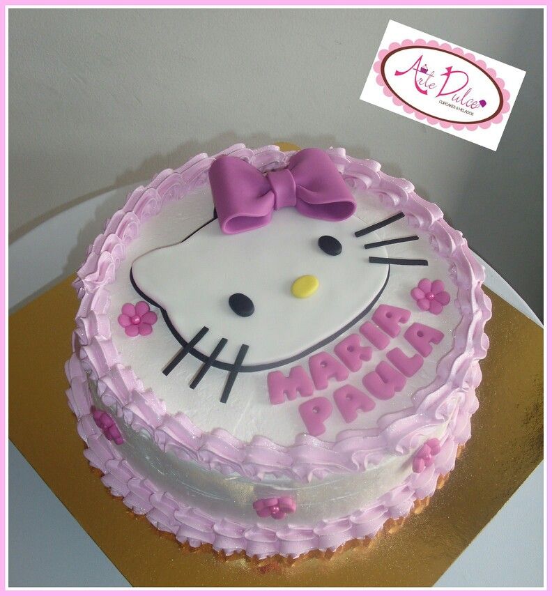 pictures of hello kitty cake