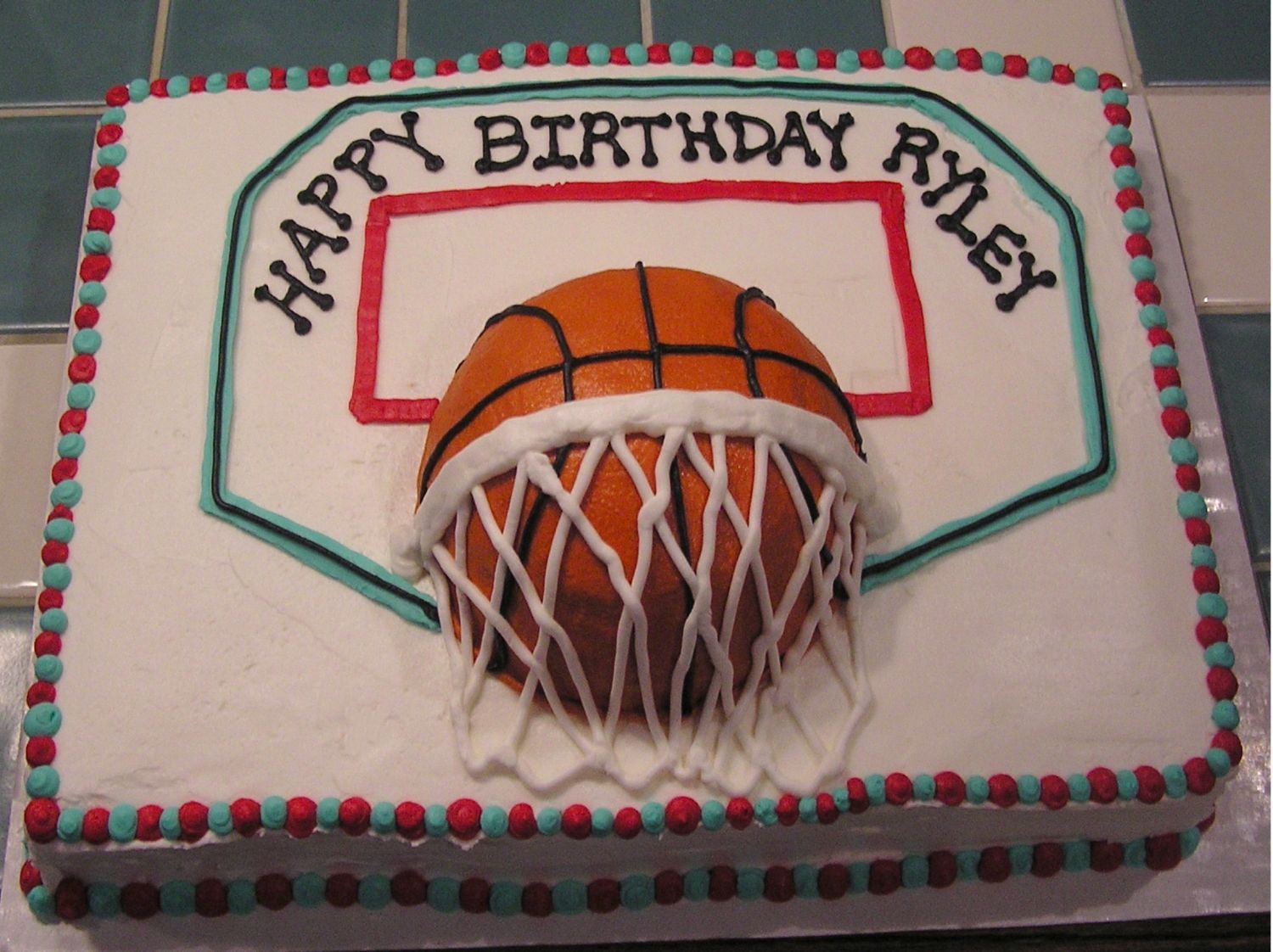 basketball cakes ideas