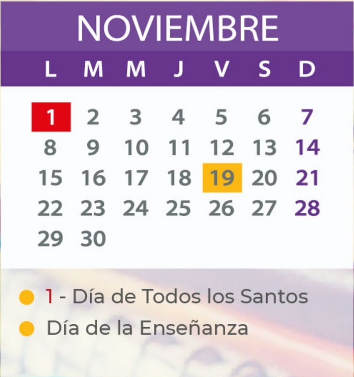 Buscamos soluciones para el viernes 19 de Noviembre no lectivo.