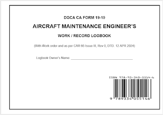 ame logbook as per car 66 issue 3