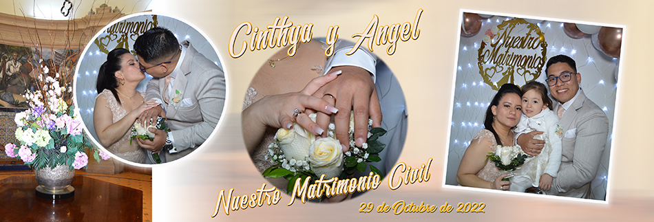 Cinthya y Angel Matrimonio Civil 2022