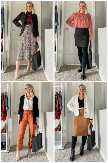4 clothing items that you can add to your work wear wardrobe to give your everyday work outfits an upgrade.