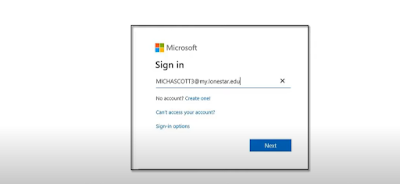 LSC Microsoft account