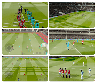 Screenshots of the Dream League Soccer 2020 apk for Android.